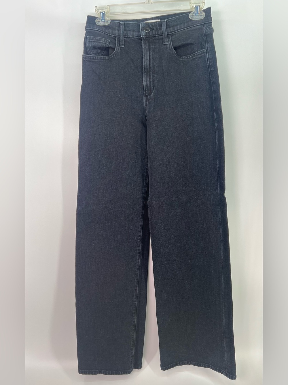 Joe’s Jeans Black The Mia High Rise Wide Leg Denim Jeans in Bewitched 27 - Picture 6 of 15